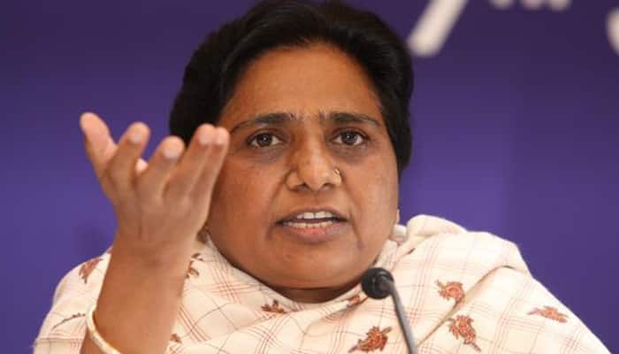 Mayawati mocks Akhilesh&#039;s yatra, says family feud far from over