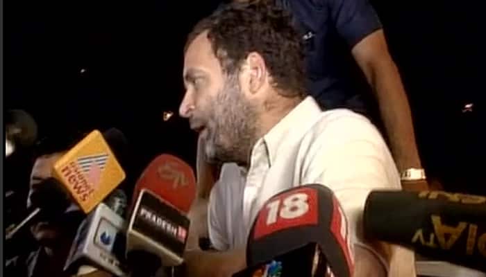 Delhi Police cuts short Rahul&#039;s OROP protest march, released after brief &#039;detention&#039;