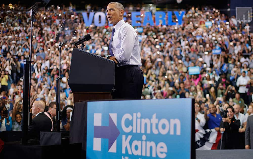 President Barack Obama speaks at Florida International University in Miami