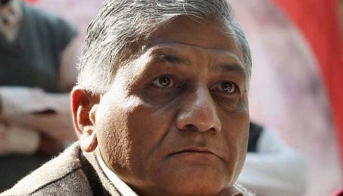 OROP suicide row: VK Singh slams Congress, AAP, says Rahul Gandhi playing politics over dead