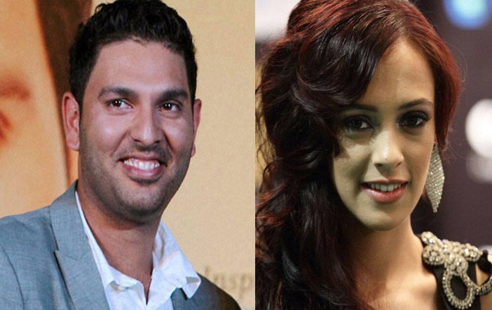 Yuvraj Singh - Hazel Keech