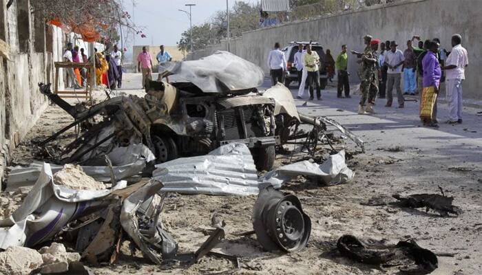 Car bomb goes off near parliament in Somali capital: Police