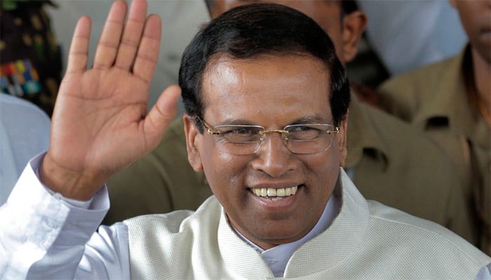 Sri Lankan President Maithripala Sirisena to arrive in India today for global anti-tobacco conference