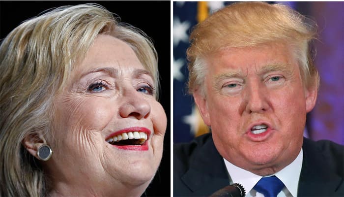Trump, Clinton focus on crucial states as they scramble to finish