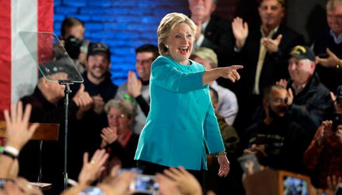 Hillary Clinton has 65 percent chance of winning election: Poll