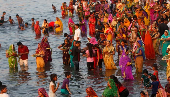 Over 600 Indian-Americans celebrate Chhath Puja in US