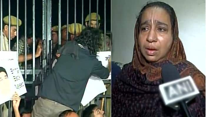 Missing JNU student: Najeeb Ahmed&#039;s mother meets Rajnath Singh