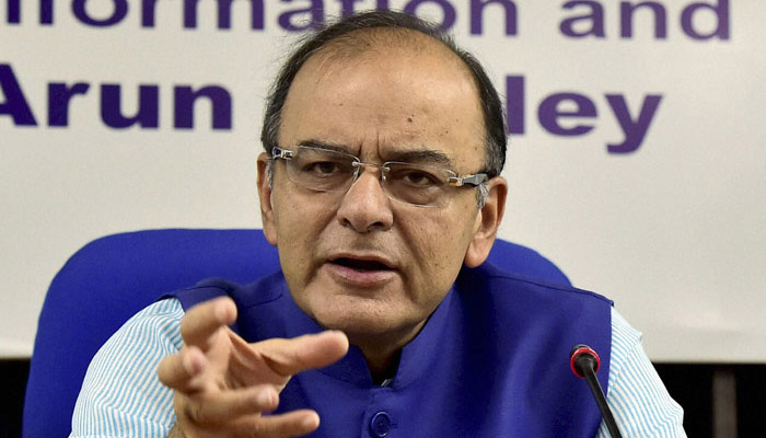 Arun Jaitley dismisses rumours of nano GPS chip on Rs 2000 note Arun Jaitley dismisses rumours of nano GPS chip on Rs 2000 note