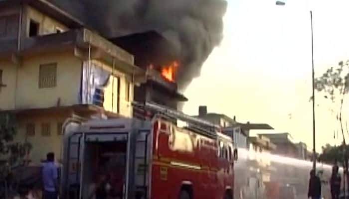 Mumbai: Massive fire breaks out in chemical factory; fire tenders douse flames