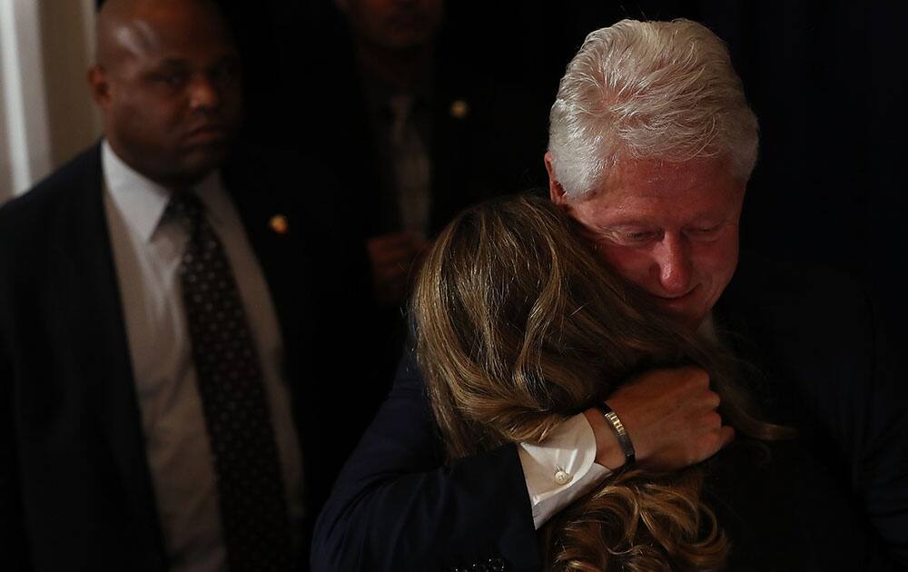 Hillary Clinton Makes A Statement After Loss In Presidential Election