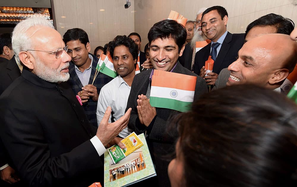Narendra Modi in Tokyo Narendra Modi in Tokyo
