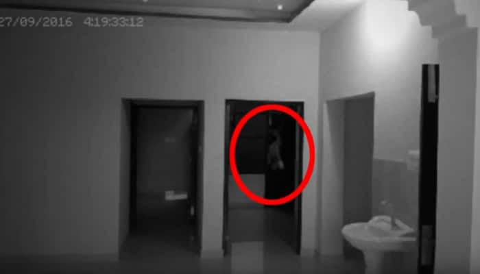 Viral Video: Scary paranormal activity caught on camera – GHOST in toilet!