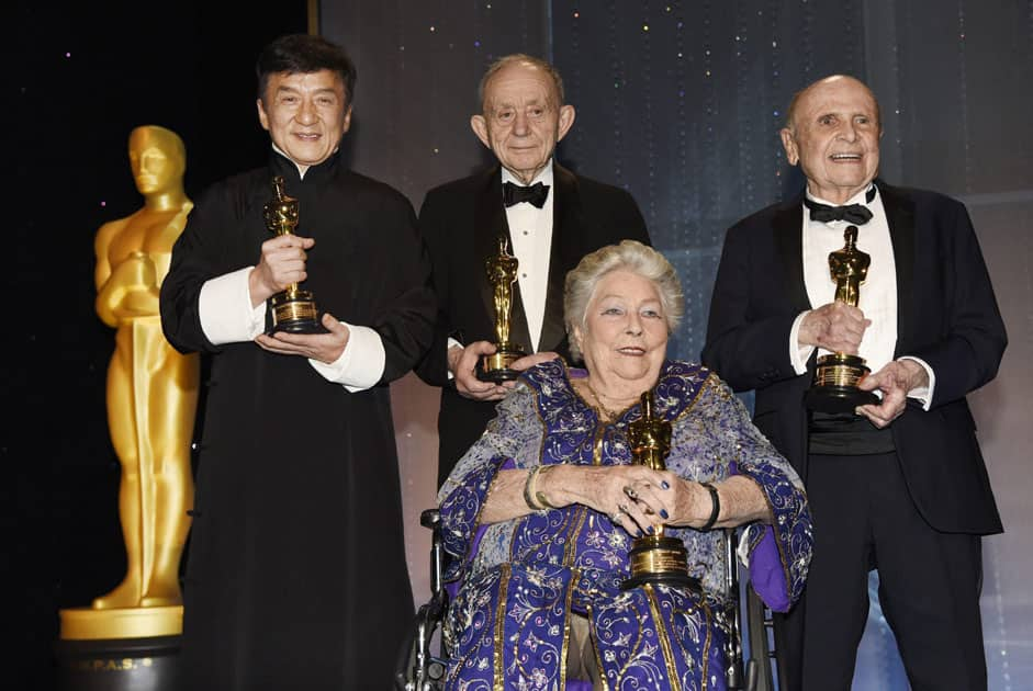 Jackie Chan at the 2016 Governors Awards