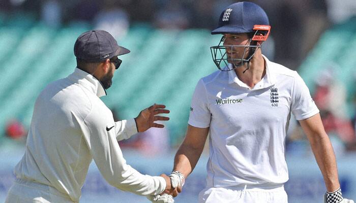 Ind Vs Eng 2016 Alastair Cook S 30th Test Century Eases Pain Of