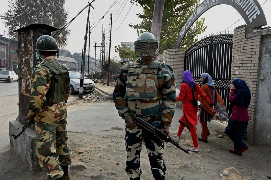 Exams in Kashmir