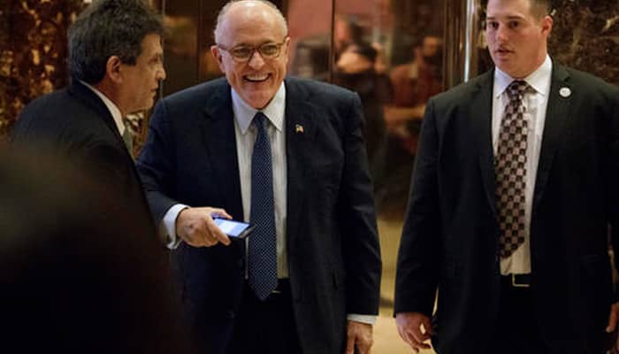 Rudy Giuliani a leading candidate to be Donald Trump&#039;s secretary of state: Report