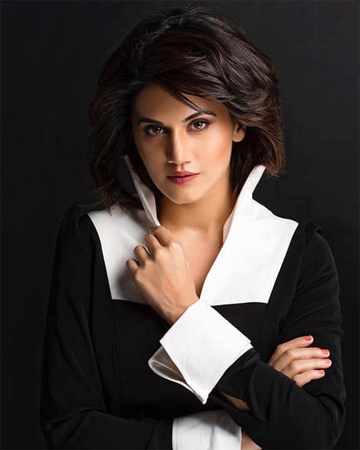 Like a boss. Instagram/taapsee