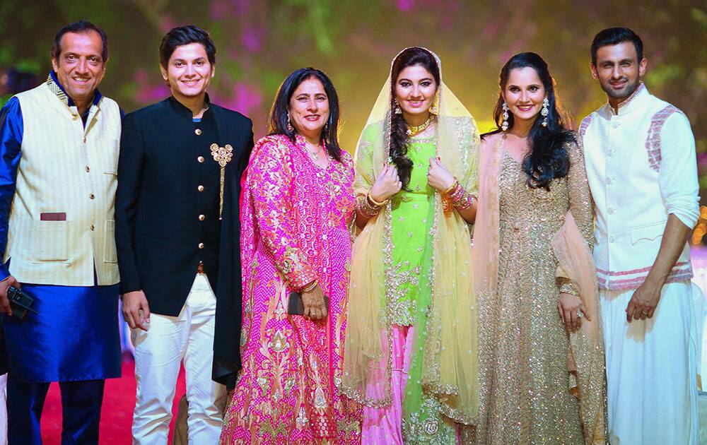 Sania Mirza's sister's sangeet ceremony