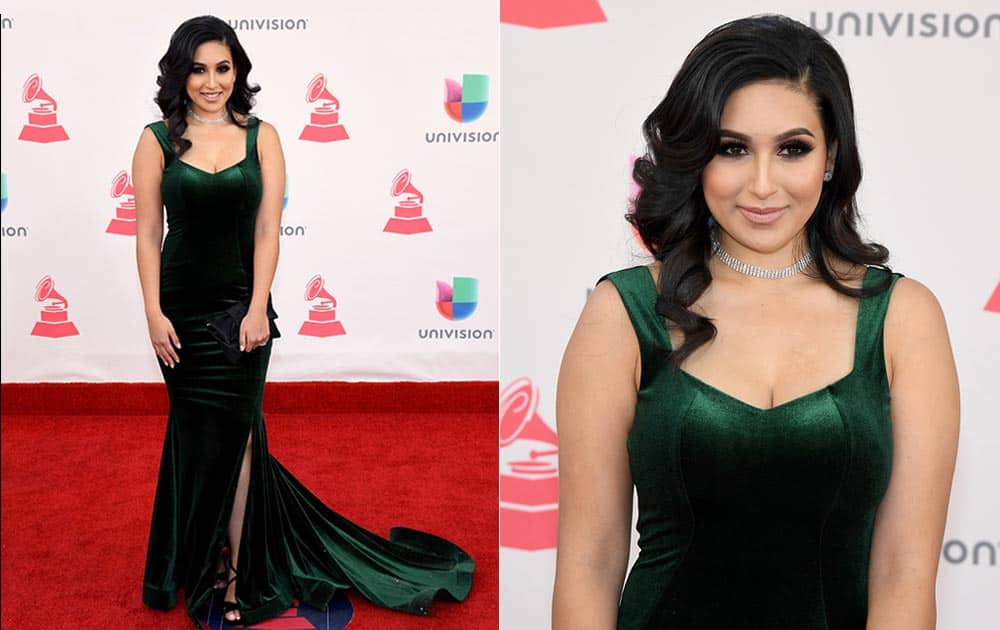 Internet personality Yasmin Maya attends The 17th Annual Latin Grammy Awards