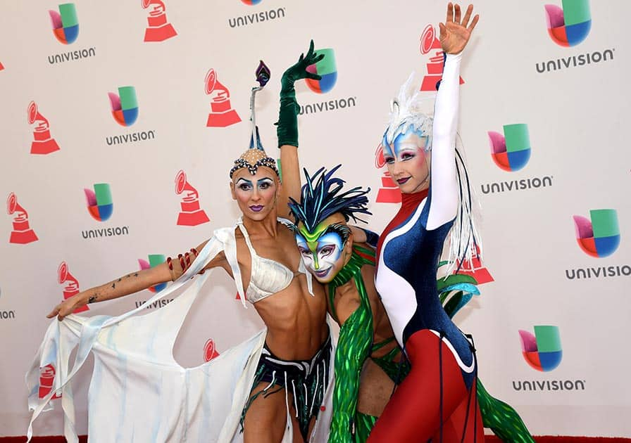 Mystère by Cirque du Soleil attends The 17th Annual Latin Grammy Awards