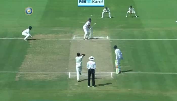 WATCH: Mohammed Shami&#039;s unplayable delivery that broke Alastair Cook&#039;s stump