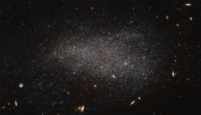 NASA shares beautiful image of irregular dwarf galaxy &#039;NGC 4789A&#039;