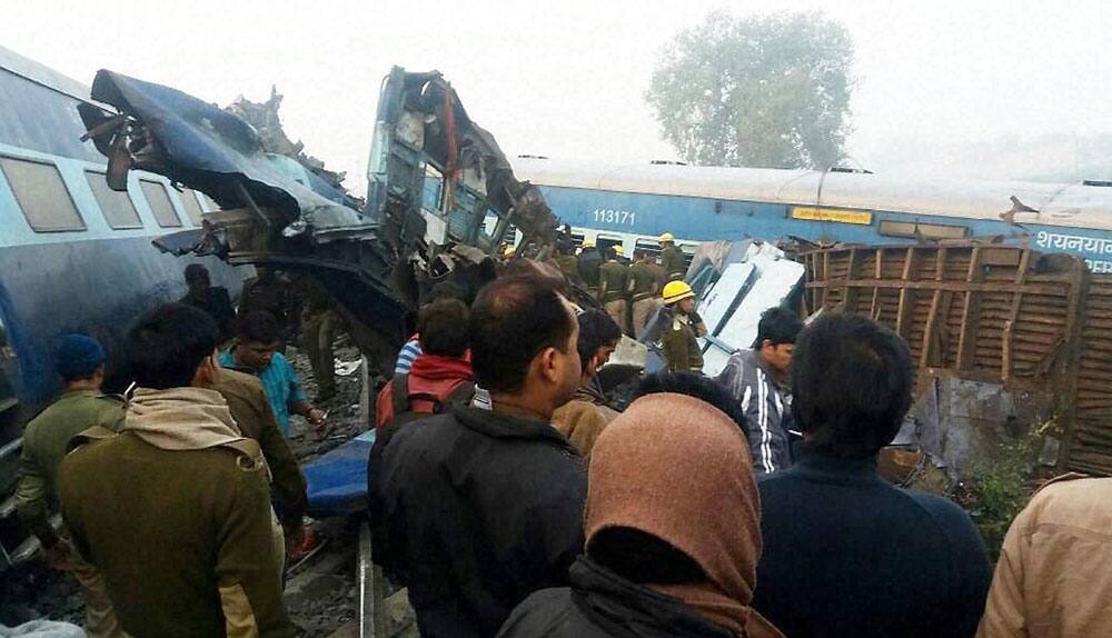 kanpur train derailment