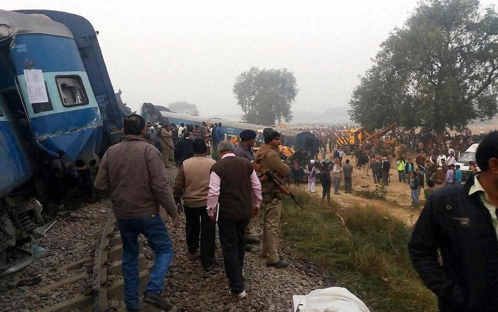 kanpur train derailment