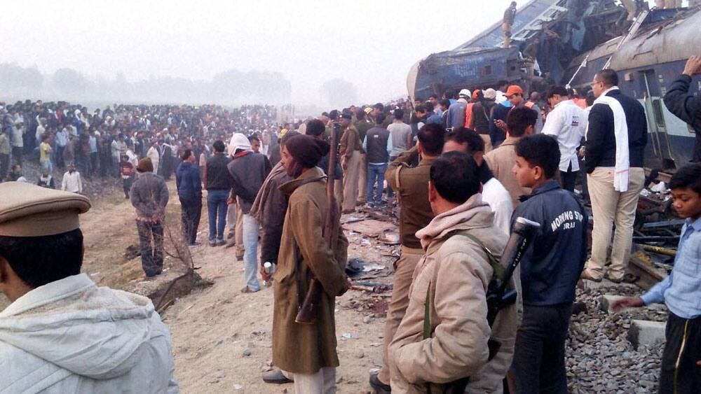 kanpur train derailment