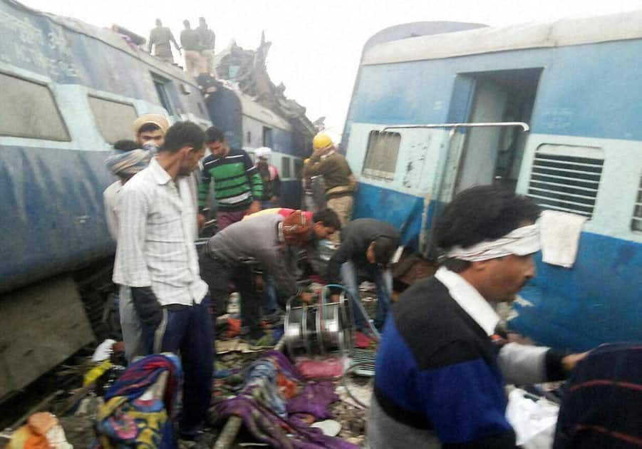 kanpur train derailment