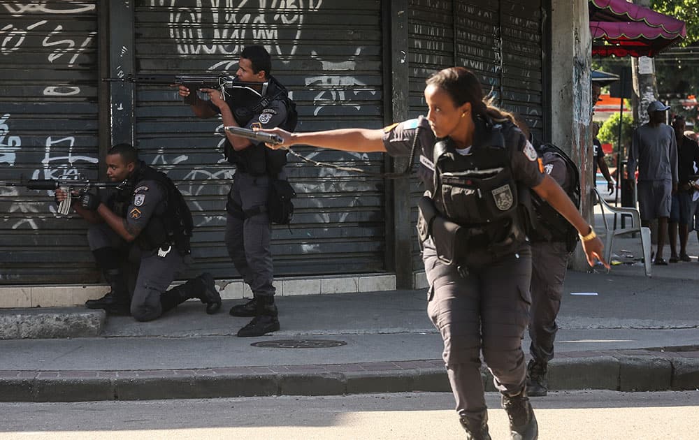 Seven Killed In Police Operation In Rio's City Of God Favela