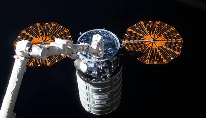 Cygnus cargo spacecraft set to depart International Space Station today