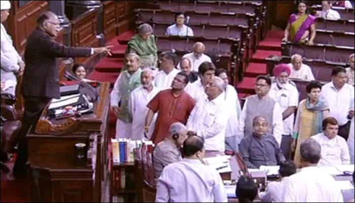 Demonetisation: Rajya Sabha adjourned amidst heavy sloganeering 