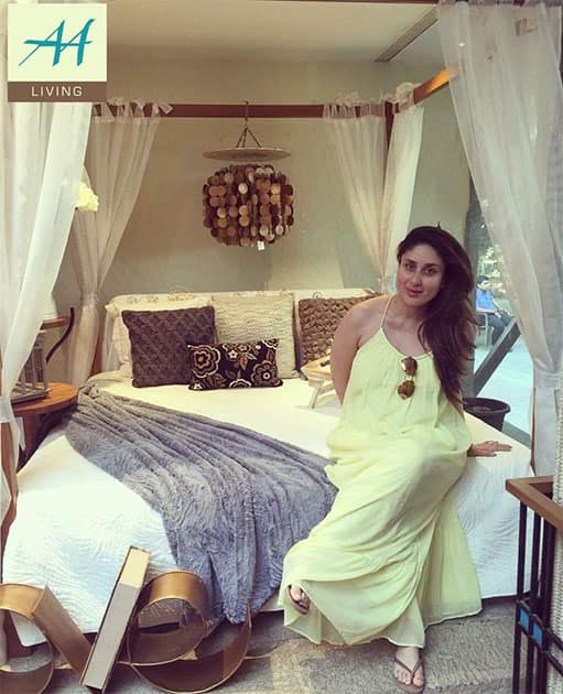 Kareena Kapoor Khan as she shopped for her baby's nursery