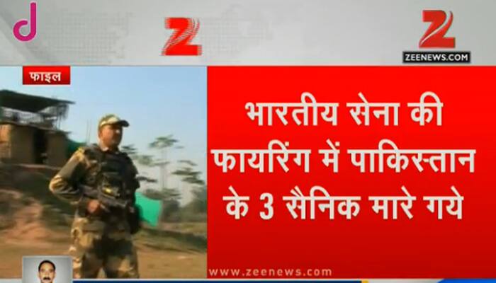 Three Pakistani soldiers, including an officer, killed in counter-offensive by Indian Army along LoC