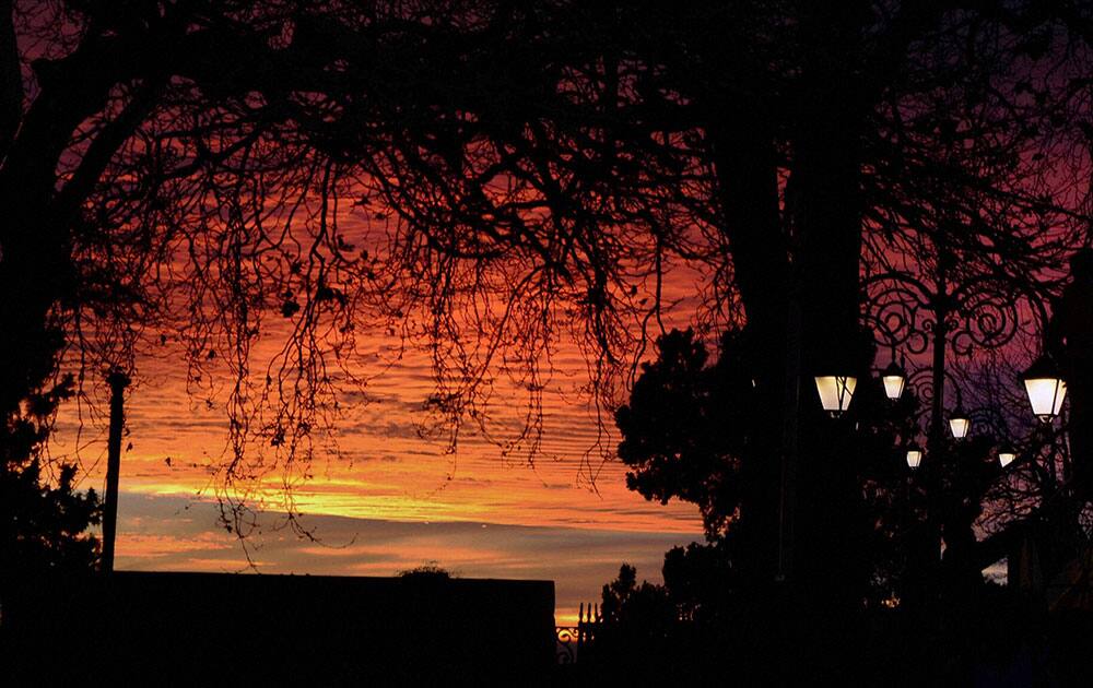 Sunset in Shimla