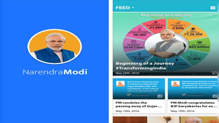 Narendra Modi App on top of Apple's App Store; one of the most popular ...