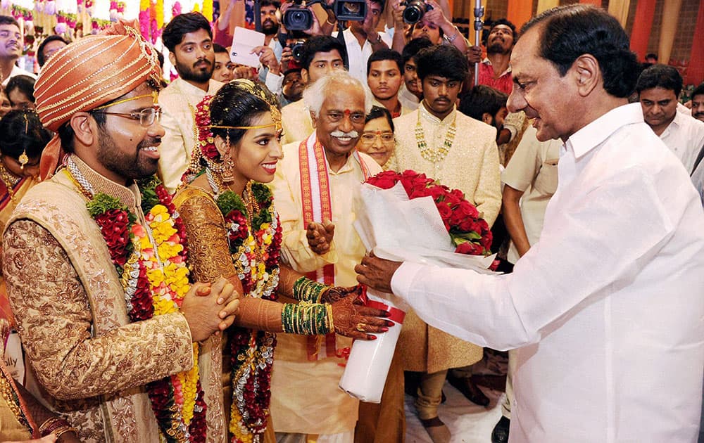 Wedding of Bandaru Dattatreya's daughter