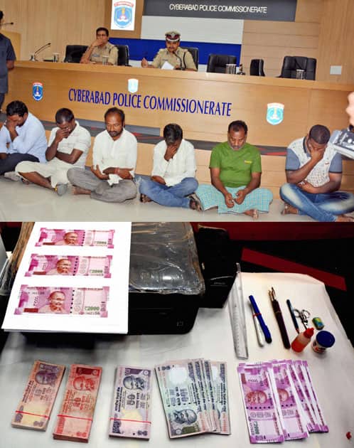 Six people arrested with new fake currency