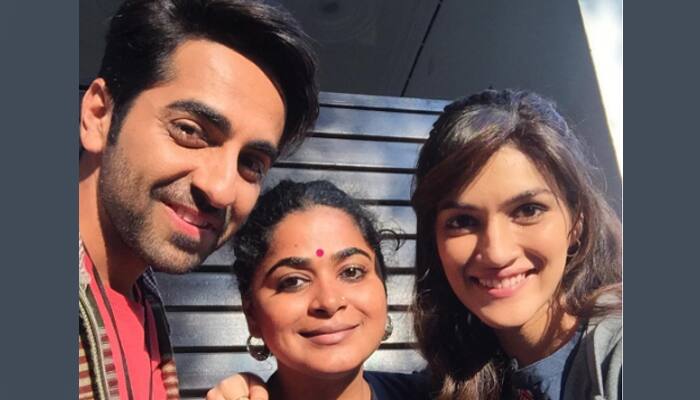 &#039;Bareilly Ki Barfi&#039; first look: Ayushmann Khurrana, Kriti Sanon all set to take silver screen by storm