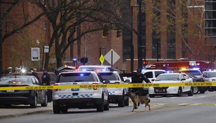 Eight hurt in Ohio State campus attack, alert over