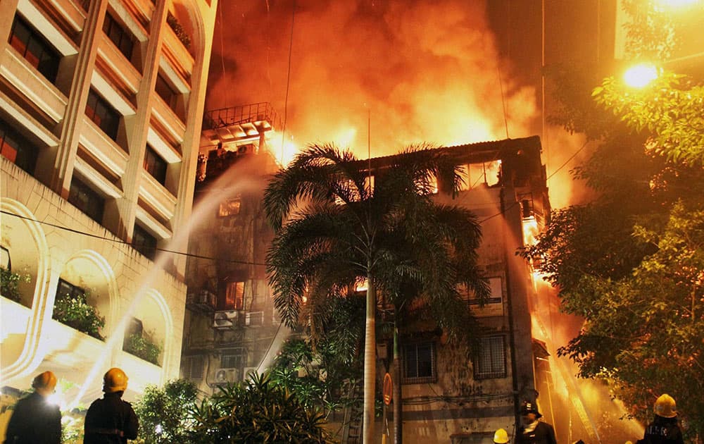 Fire in Mumbai