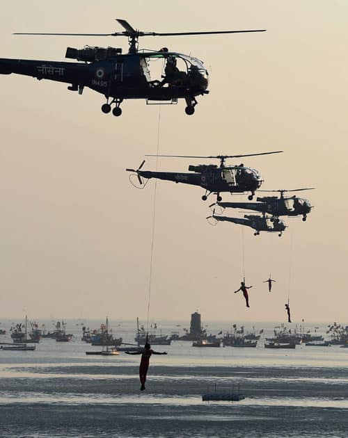 Rehearse for 'Beating the Retreat'