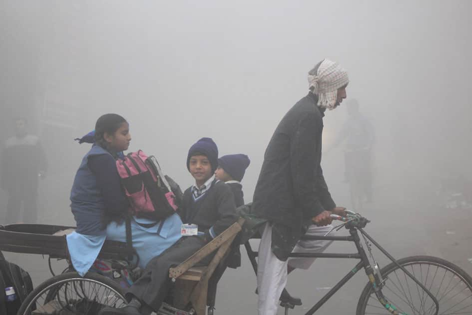 Fog in Meerut