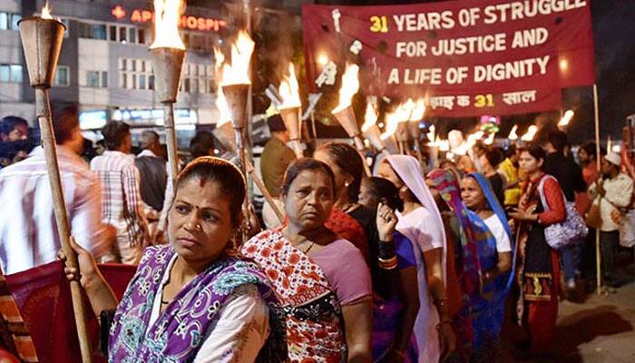 Bhopal gas tragedy: Prayer meeting held for victims in MP