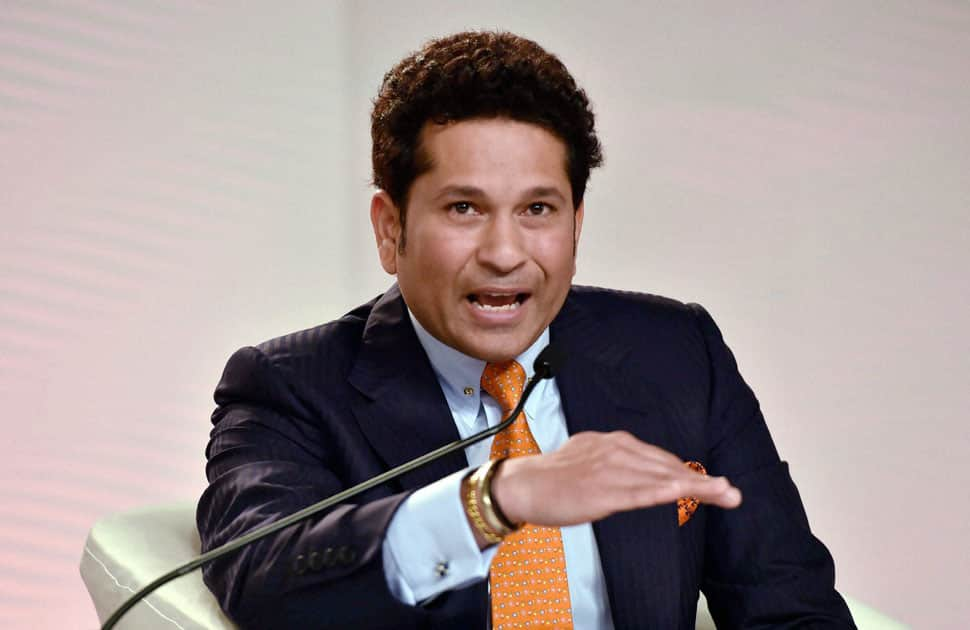 Sachin Tendulkar at the 'HT Leadership Summit 2016