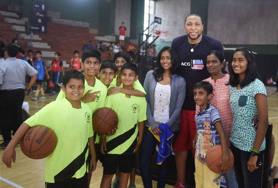 Shawn Marion in Mumbai