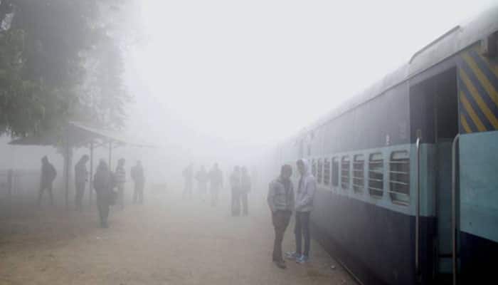 Foggy weather has disrupted these trains