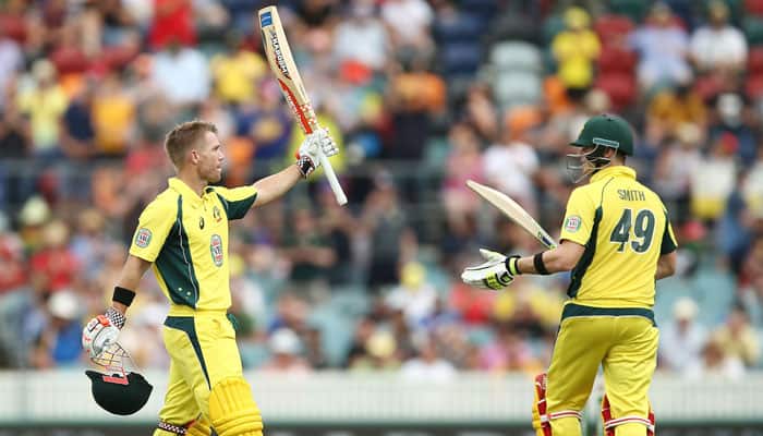 2nd ODI: David Warner, Steve Smith shine as Australia crush New Zealand by 116 runs