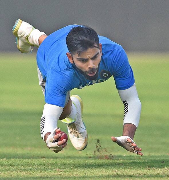 Team India's practice session